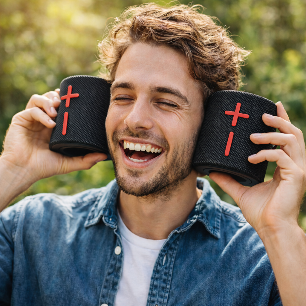 Basik™ Dual Beat 20W – Rozdzielany Głośnik Bluetooth z Efektem Stereo